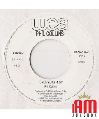 Everyday Constant Craving [Phil Collins,...] - Vinyle 7", 45 RPM, Promo [product.brand] 1 - Shop I'm Jukebox 