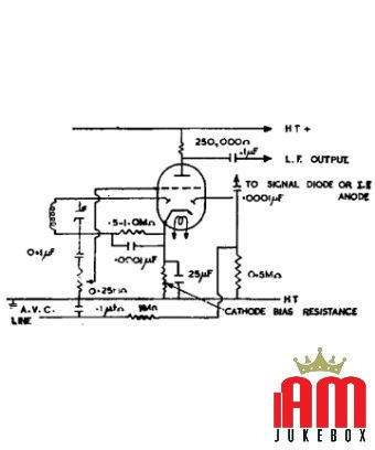 6Q7GT-Ventil Ventile Fivre Zustand: NOS [product.supplier] 1 Valvola 6SA7 GT-1 Identisch mit 6Q7GT = 6Г7С Ähnliche Ventile Ander