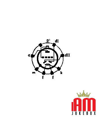 TABC-Ventil 1 Ventile [product.brand] Zustand: Renoviert [product.supplier] 1 Valvola TABC 1 TABC 1 Doppeldiodentriode. Original