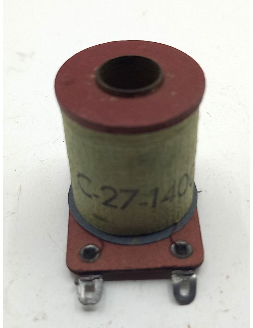 Coil C-27-1400 Solinoids Bally Condition: NOS [product.supplier] 1 Bobina C-27-1400 Coil C-27-1400E-184-207 38mm housing whose, 