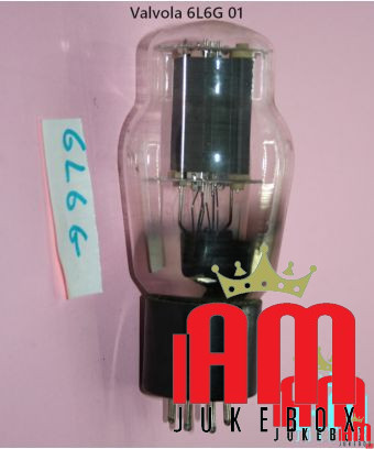 6L6G valve Valves Sylvania Condition: NOS [product.supplier] 1 Valvola 6L6G The 5881 Final output power beam Tetrode valve (also