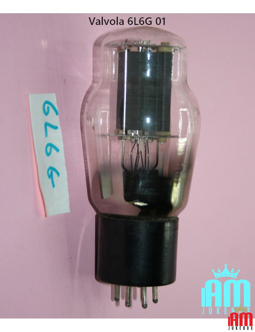 6L6G valve Valves Sylvania Condition: NOS [product.supplier] 1 Valvola 6L6G The 5881 Final output power beam Tetrode valve (also