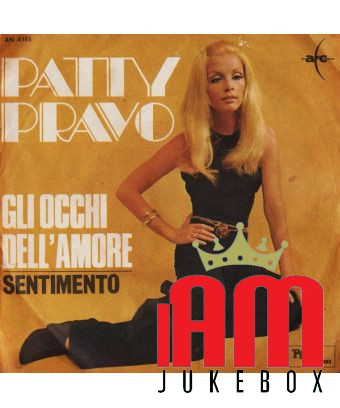 Les yeux de l'amour [Patty Pravo] - Vinyl 7", 45 RPM, Mono [product.brand] 1 - Shop I'm Jukebox 