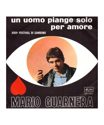 Un homme ne pleure que pour l'amour [Mario Guarnera] - Vinyle 7", 45 tours [product.brand] 1 - Shop I'm Jukebox 