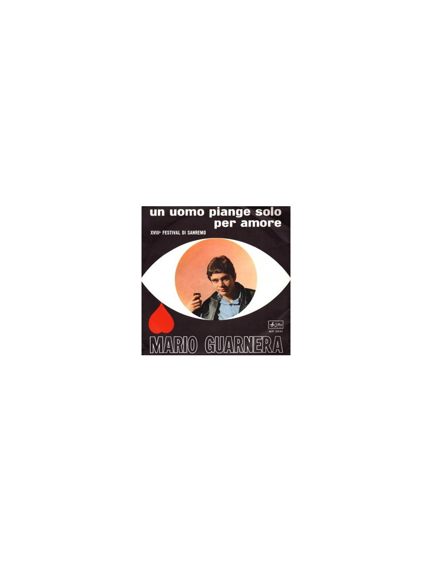 Un homme ne pleure que pour l'amour [Mario Guarnera] - Vinyle 7", 45 tours [product.brand] 1 - Shop I'm Jukebox 