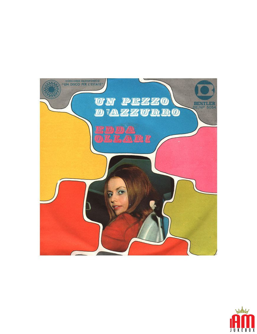 Un Pezzo D'Azzurro [Edda Ollari] - Vinyl 7", 45 RPM [product.brand] 1 - Shop I'm Jukebox 