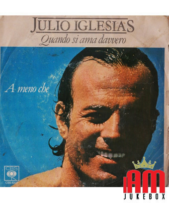 When You Really Love Unless [Julio Iglesias] - Vinyl 7", 45 RPM, Single [product.brand] 1 - Shop I'm Jukebox 