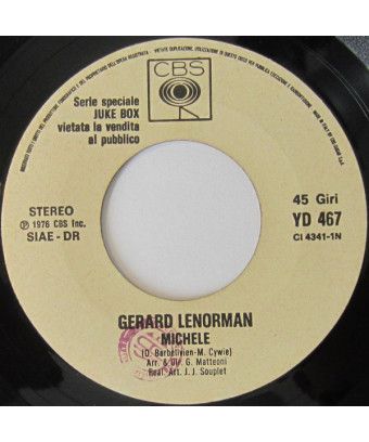 Michele Dance Your Ass Off [Gérard Lenorman,...] – Vinyl 7", 45 RPM, Jukebox [product.brand] 1 - Shop I'm Jukebox 