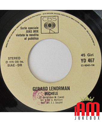 Michele Dance Your Ass Off [Gérard Lenorman,...] - Vinyl 7", 45 RPM, Jukebox [product.brand] 1 - Shop I'm Jukebox 