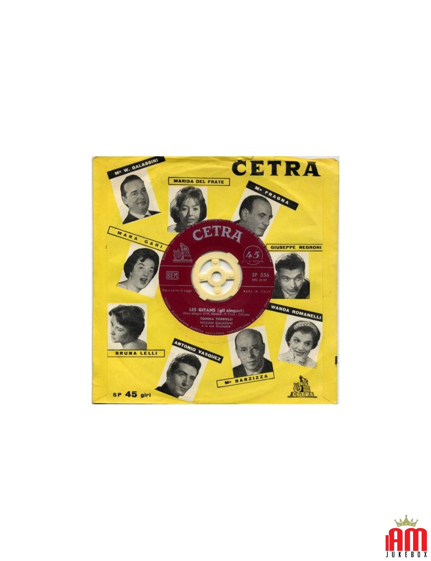 Les Gitans Gli Zingari Paloma D'Argento [Tonina Torrielli] – Vinyl 7", 45 RPM [product.brand] 1 - Shop I'm Jukebox 