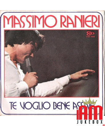 Te Amo Bene Assaie [Massimo Ranieri] – Vinyl 7", 45 RPM, Stereo [product.brand] 1 - Shop I'm Jukebox 