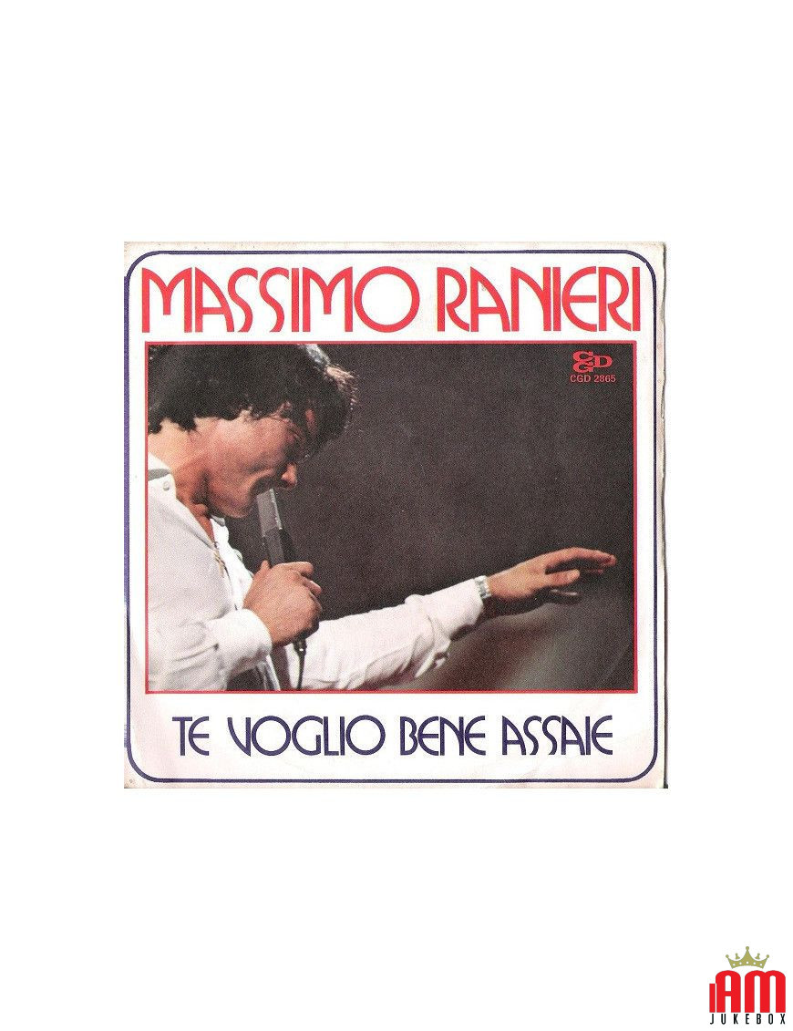 Te Amo Bene Assaie [Massimo Ranieri] - Vinyle 7", 45 RPM, Stéréo [product.brand] 1 - Shop I'm Jukebox 