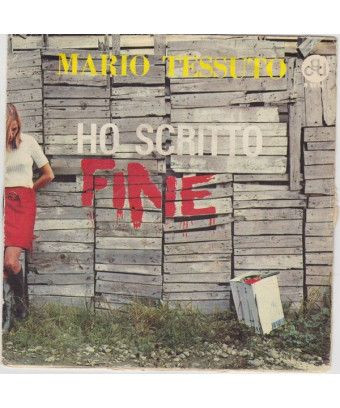 Ho Scritto Fine [Mario Tessuto] - Vinyl 7", 45 RPM [product.brand] 1 - Shop I'm Jukebox 