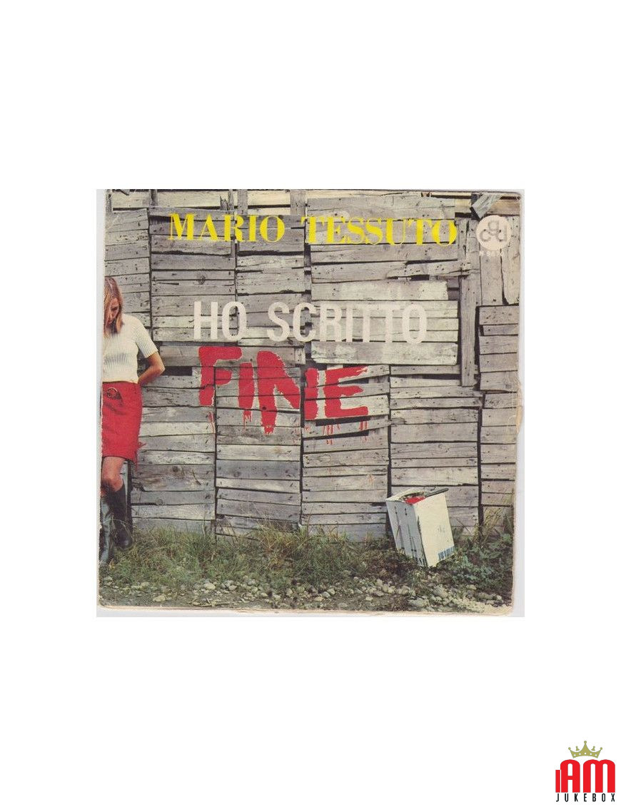 Ho Scritto Fine [Mario Tessuto] - Vinyl 7", 45 RPM [product.brand] 1 - Shop I'm Jukebox 