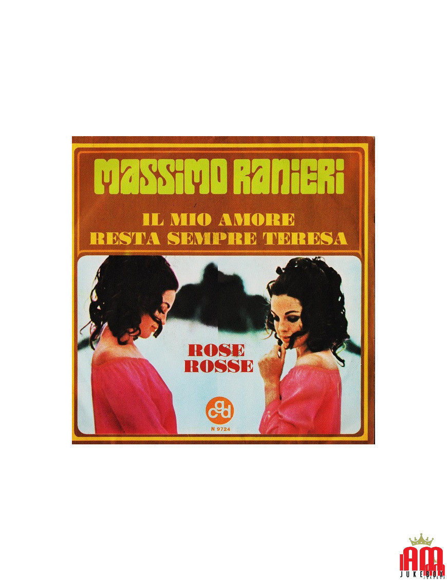 Mon amour reste toujours Teresa Rose Rosse [Massimo Ranieri] - Vinyl 7", 45 RPM [product.brand] 1 - Shop I'm Jukebox 