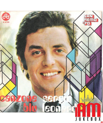 Canzone Blu [Sergio Leonardi] - Vinyle 7", 45 tours [product.brand] 1 - Shop I'm Jukebox 