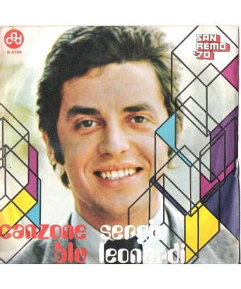 Canzone Blu [Sergio Leonardi] - Vinyle 7", 45 tours [product.brand] 1 - Shop I'm Jukebox 
