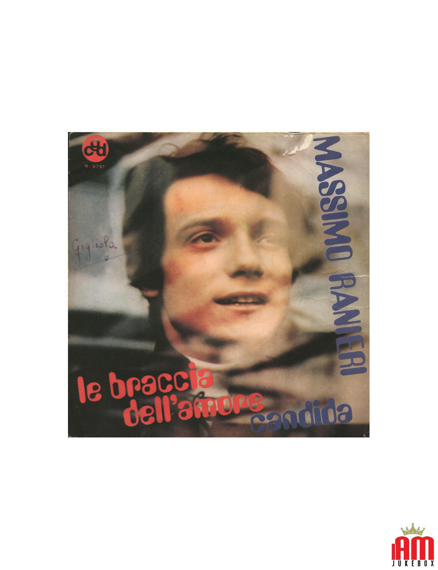 Le Braccia Dell'Amore Candida [Massimo Ranieri] - Vinyl 7", 45 RPM [product.brand] 1 - Shop I'm Jukebox 