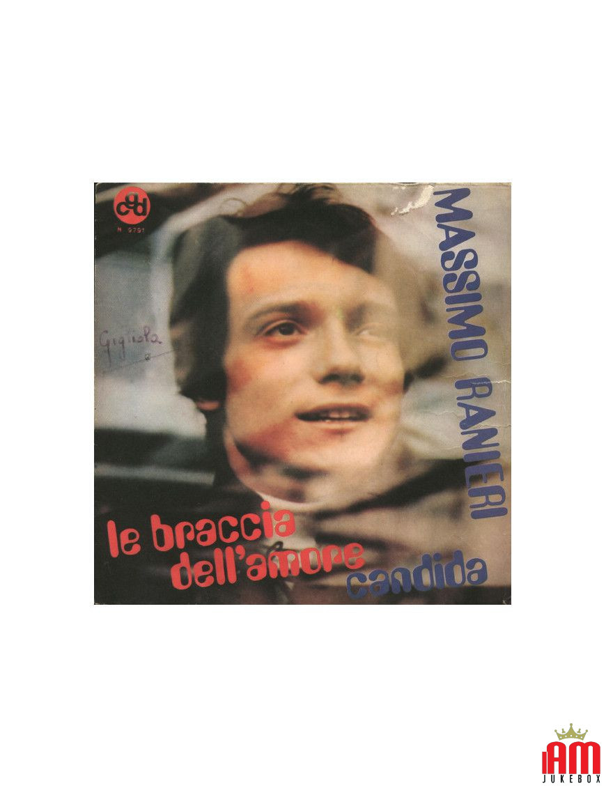 Le Braccia Dell'Amore Candida [Massimo Ranieri] – Vinyl 7", 45 RPM [product.brand] 1 - Shop I'm Jukebox 