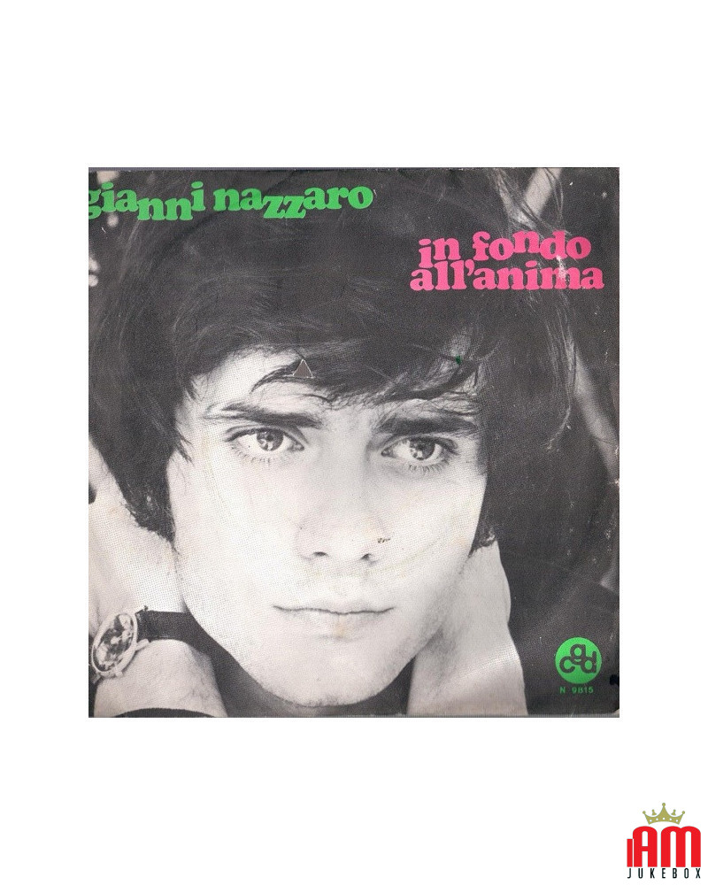 In Fondo All'Anima [Gianni Nazzaro] - Vinyle 7", 45 tours [product.brand] 1 - Shop I'm Jukebox 