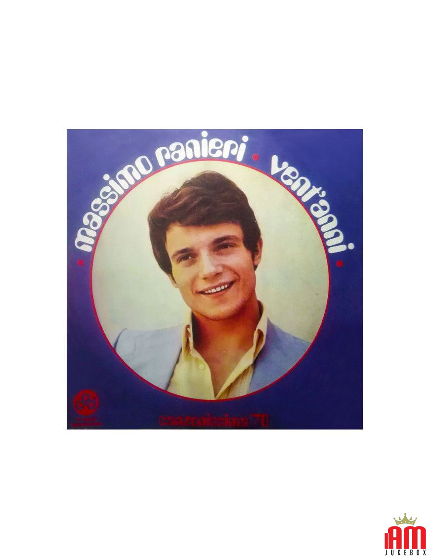 Vent'Anni [Massimo Ranieri] - Vinyl 7", 45 RPM [product.brand] 1 - Shop I'm Jukebox 