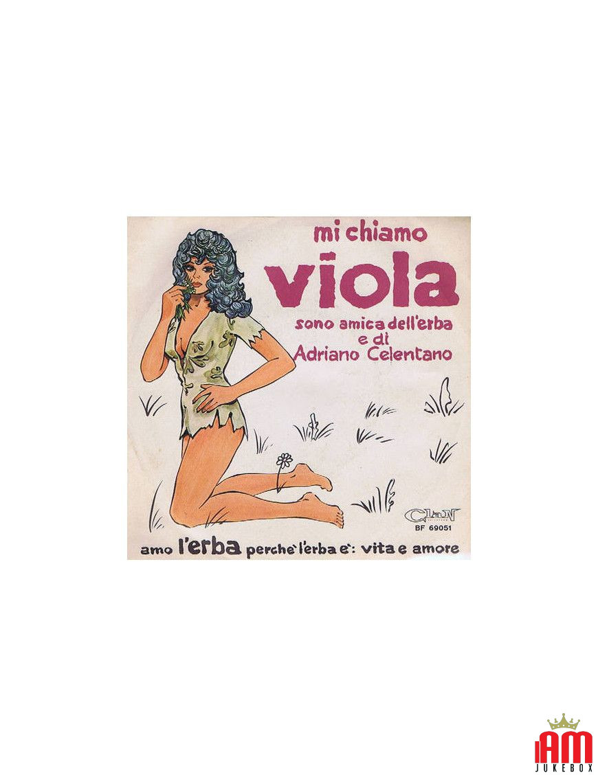 Viola [Adriano Celentano] – Vinyl 7", 45 RPM [product.brand] 1 - Shop I'm Jukebox 