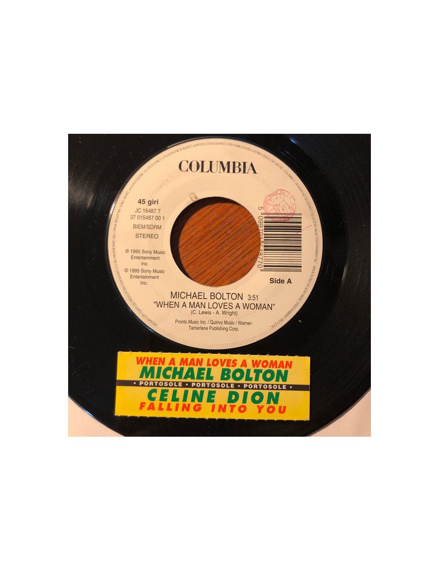 Wenn ein Mann eine Frau liebt, die in dich fällt [Michael Bolton,...] – Vinyl 7", 45 RPM, Promo [product.brand] 1 - Shop I'm Juk