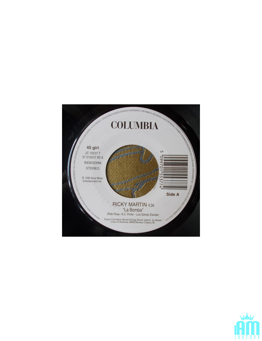 La Bomba Spécial Amour [Ricky Martin,...] - Vinyl 7", 45 RPM [product.brand] 1 - Shop I'm Jukebox 