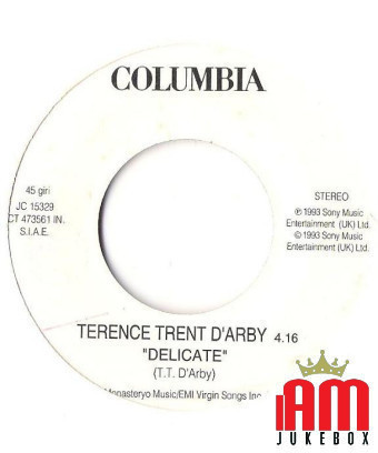 Délicate La Fille des Rêves [Terence Trent D'Arby,...] - Vinyl 7", 45 RPM, Jukebox [product.brand] 1 - Shop I'm Jukebox 