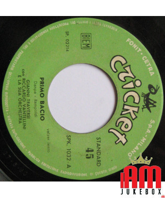 First Kiss [Gianni Traversi,...] - Vinyl 7", 45 RPM [product.brand] 1 - Shop I'm Jukebox 