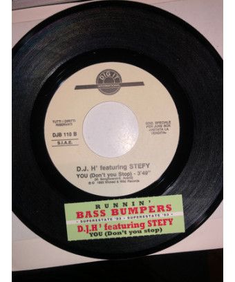 Runnin' You Don't You Stop [Bass Bumpers,...] - Vinyle 7", 45 RPM, Jukebox [product.brand] 1 - Shop I'm Jukebox 