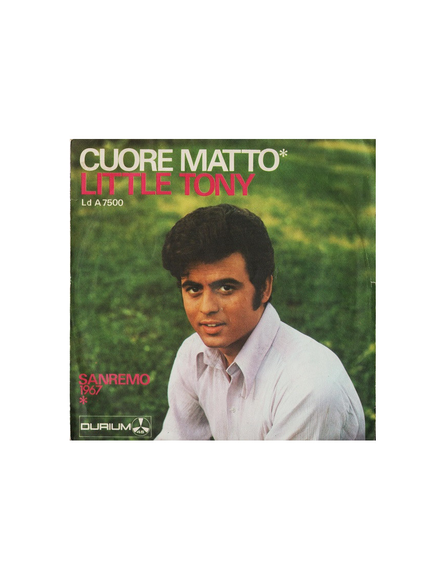 Cuore Matto [Little Tony] - Vinyl 7", 45 RPM [product.brand] 1 - Shop I'm Jukebox 