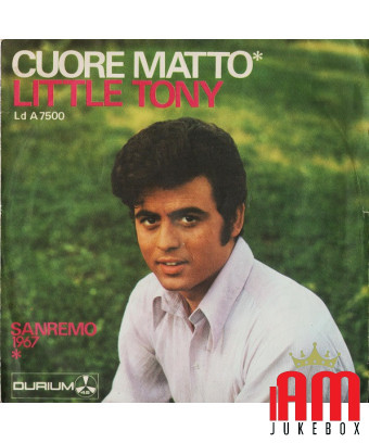 Cuore Matto [Little Tony] - Vinyle 7", 45 tours