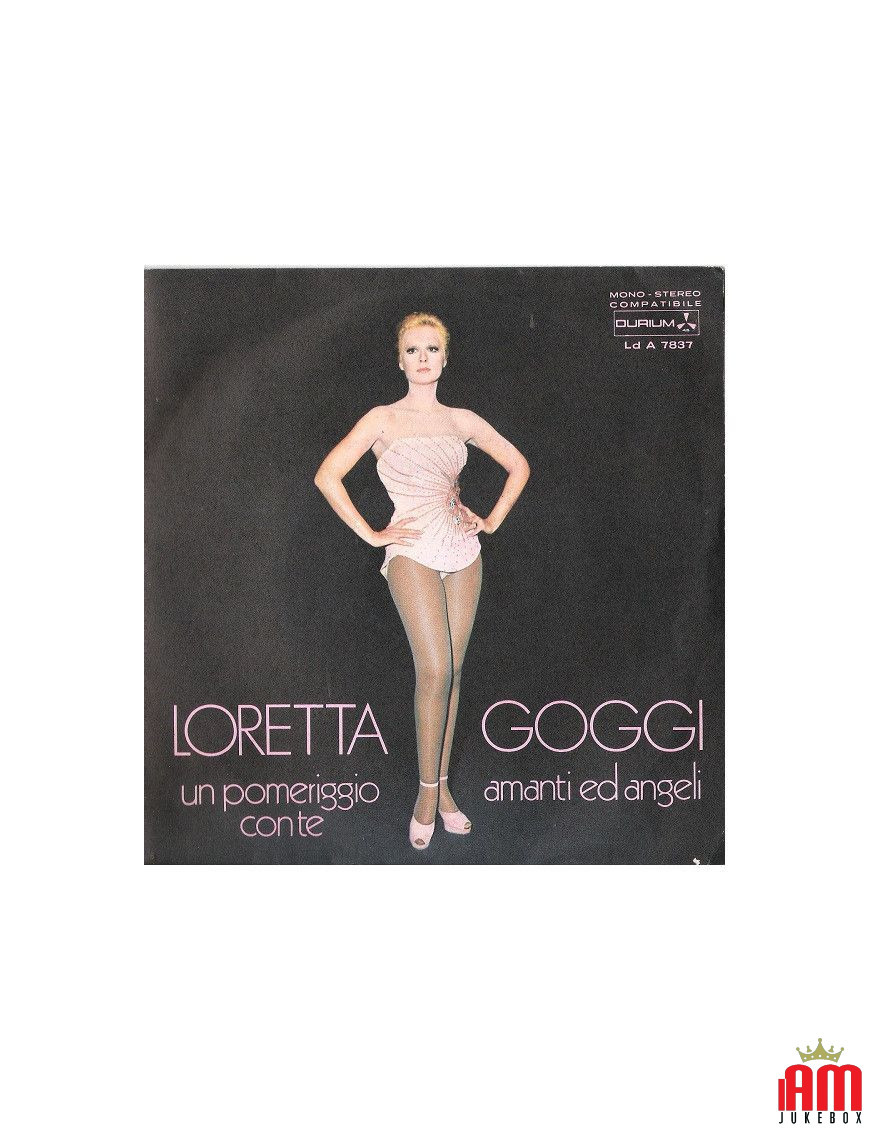 Un après-midi avec vous, les amoureux et les anges [Loretta Goggi] - Vinyl 7", 45 tr/min [product.brand] 1 - Shop I'm Jukebox 