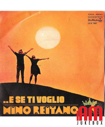 ... And If I Want You [Mino Reitano] – Vinyl 7", 45 RPM, Single [product.brand] 1 - Shop I'm Jukebox 