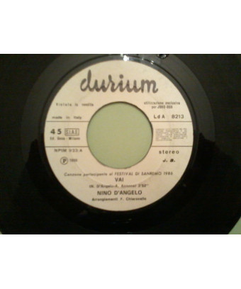 Vai    Fatti Miei [Nino D'Angelo,...] - Vinyl 7", 45 RPM, Jukebox