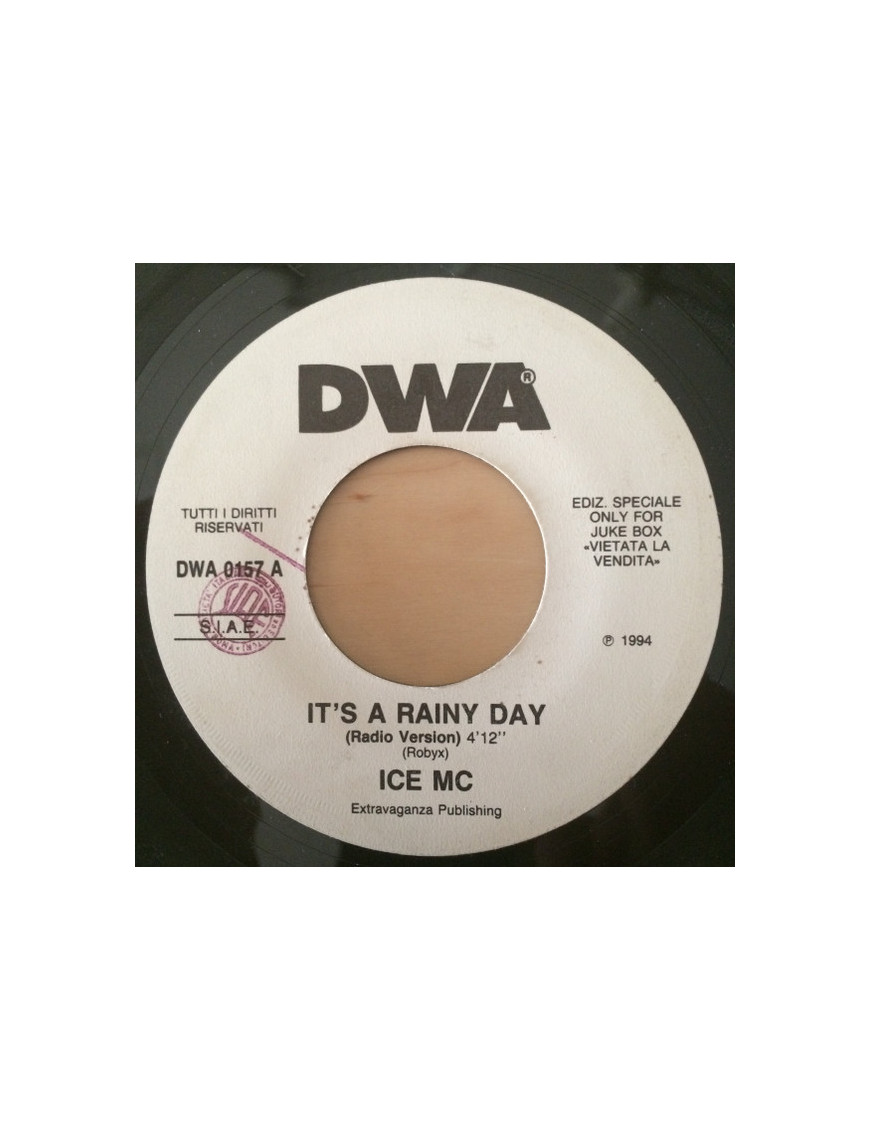 It's A Rainy Day Open Your Heart (Radio Edit) [ICE MC,...] – Vinyl 7", 45 RPM, Jukebox [product.brand] 1 - Shop I'm Jukebox 