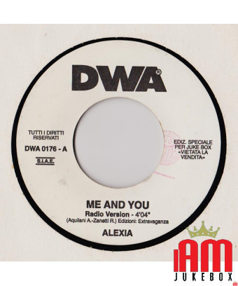 Me And You (Radio Version) Bad Boy (DWA Radio) [Alexia,...] – Vinyl 7", 45 RPM, Jukebox [product.brand] 1 - Shop I'm Jukebox 