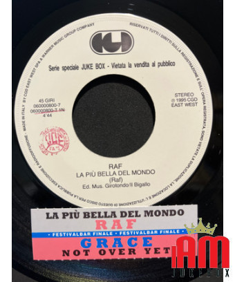 La Piu Bella Del Mondo Not Over Yet [RAF (5),...] - Vinyl 7", 45 RPM, Jukebox [product.brand] 1 - Shop I'm Jukebox 