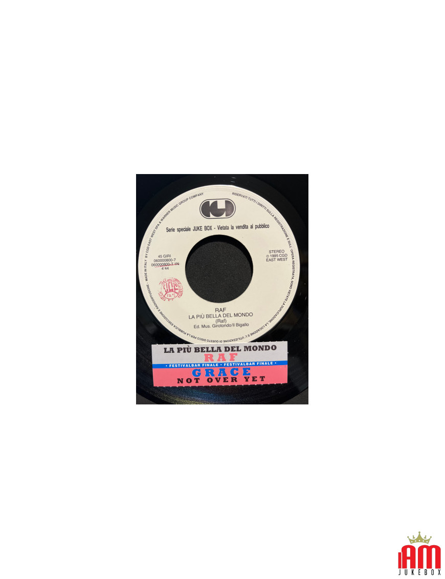 Das Schönste der Welt ist noch nicht vorbei [RAF (5),...] – Vinyl 7", 45 RPM, Jukebox