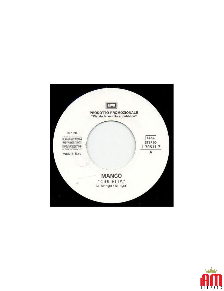 Julia Crash! Boom! Knall! [Mango (2),...] – Vinyl 7", Promo, Stereo [product.brand] 1 - Shop I'm Jukebox 