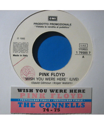 Wish You Were Here (Live)   '74-'75 [Pink Floyd,...] - Vinyl 7", 45 RPM, Jukebox, Promo