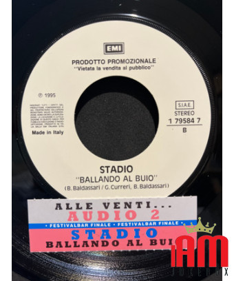 Alle Venti Dancing in the Dark [Audio 2,...] – Vinyl 7", 45 RPM, Promo