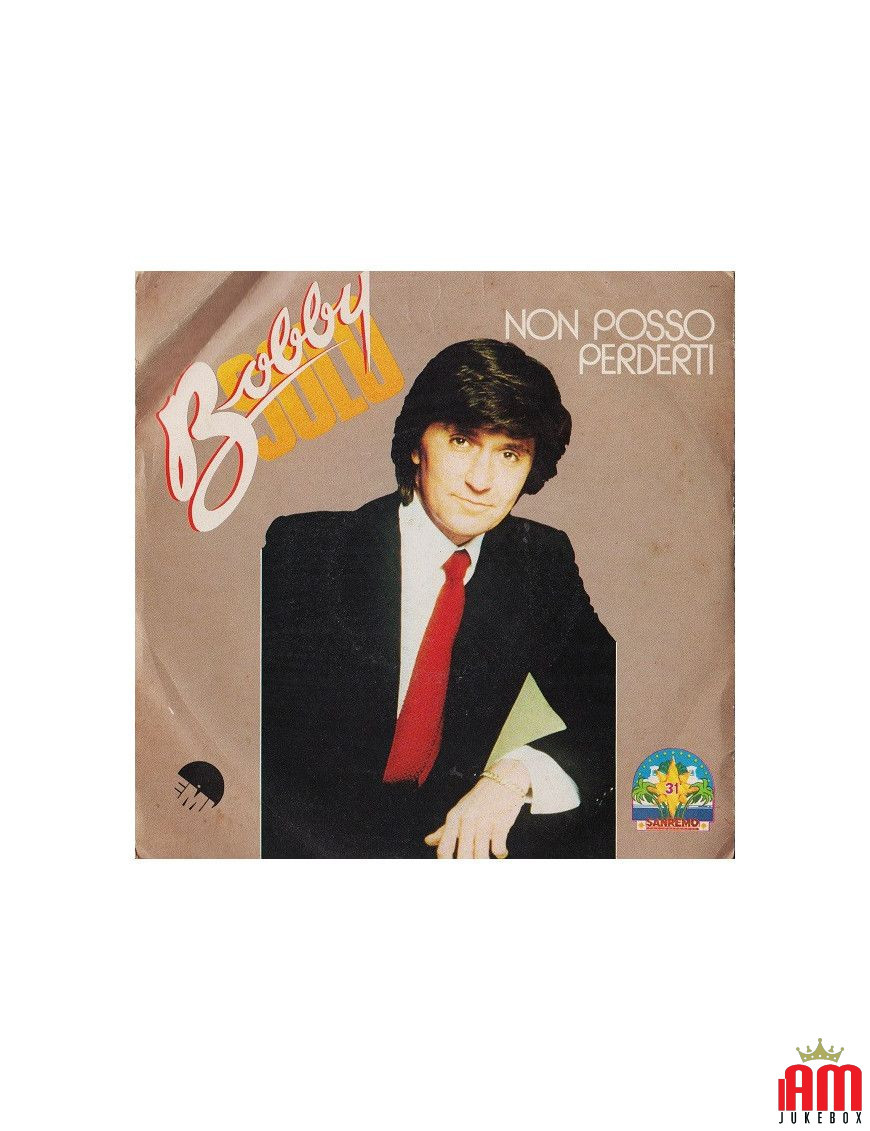 Non Posso Perderti [Bobby Solo] - Vinyl 7", 45 RPM, Stereo [product.brand] 1 - Shop I'm Jukebox 