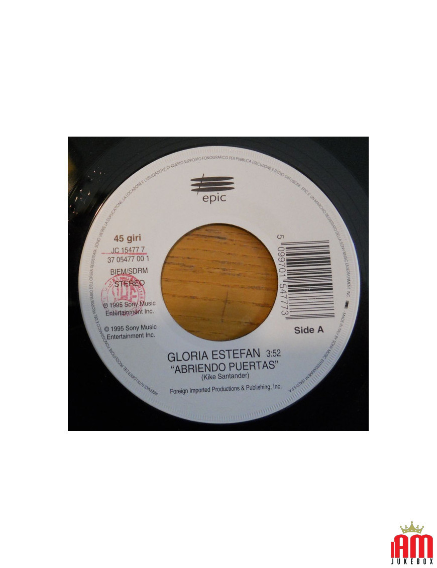 Abriendo Puertas Raoul And The Kings Of Spain [Gloria Estefan,...] - Vinyl 7", 45 RPM, Jukebox [product.brand] 1 - Shop I'm Juke