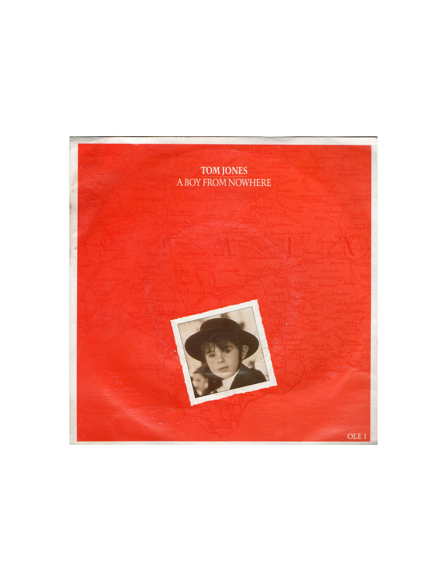 A Boy From Nowhere [Tom Jones] - Vinyl 7", 45 tours, Single, Stéréo
