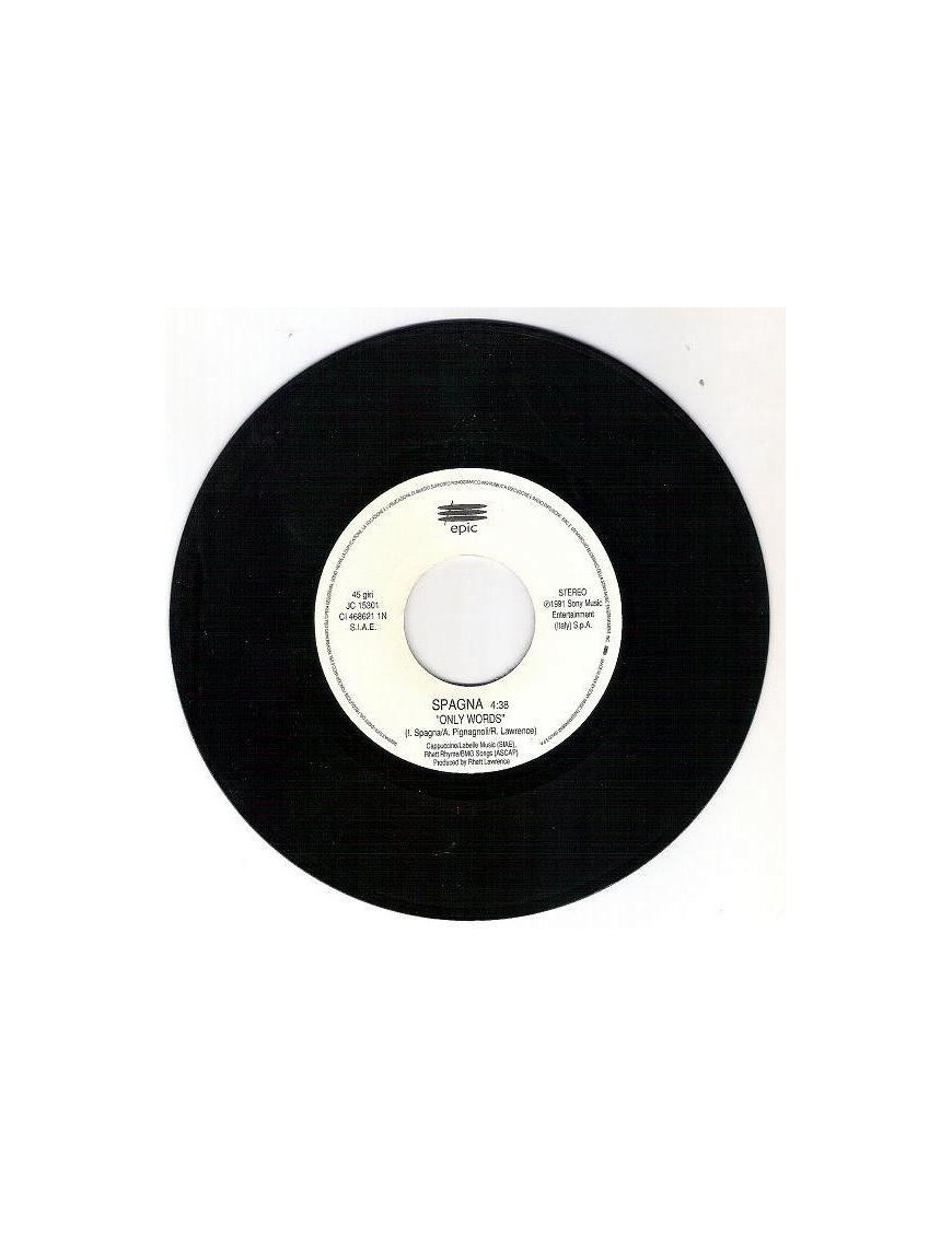 Only Words   Baila Me [Ivana Spagna,...] - Vinyl 7", 45 RPM, Jukebox