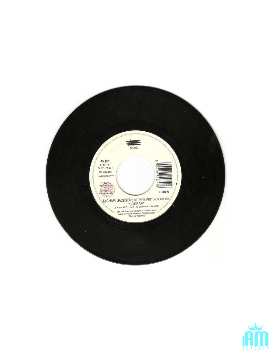 Scream Shy Guy [Michael Jackson,...] – Vinyl 7", 45 RPM, Jukebox [product.brand] 1 - Shop I'm Jukebox 