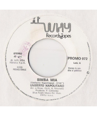 Bimba Mia Amare [Umberto Napolitano,...] – Vinyl 7", 45 RPM, Jukebox, Promo [product.brand] 1 - Shop I'm Jukebox 