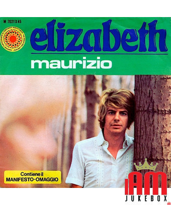 Elizabeth [Maurizio Arcieri] - Vinyle 7", 45 tours